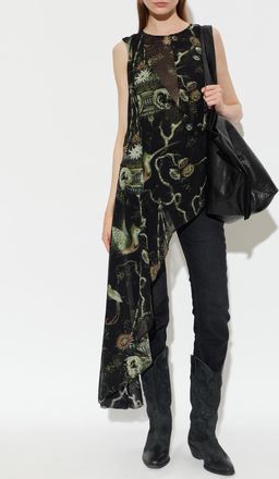 AllSaints Enola Top, Womens, Black