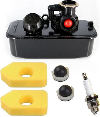 OEM Carburador - Motor De Gasolina Briggs Stratton - Series 96900 98900 9b900 A 9h999 - Para Cortac&eacute;sped Empujado - Repuesto 494406 498811 699660 794161