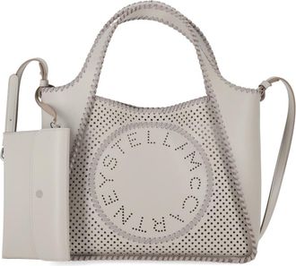 Stella McCartney White Logo Tote