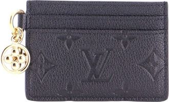 Louis Vuitton Lv Charms Card Holder Monogram Empreinte (Authentic Pre-Loved)