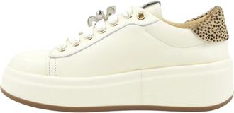 Gio+ Oliva 146 - Dames - Sneakers - Wit - 40 EU - Leer - Schoenen