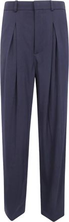 Jacquemus Le Pantalon Losange - Heren - Nette broeken - Blauw - L - Broeken