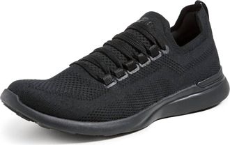 Athletic Propulsion Labs Mens Techloom Breeze Shoe In Black/black
