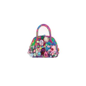 Comme Des Gar&ccedil;ons Multicolor Leather Handbag with Silver Hardware - female - Comme des Gar&ccedil;ons - Handbags - Multicolor - ONE SIZE - Bags