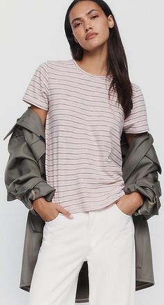 Pilcro Bennie 100% Cotton Slim Crew Neck Tee