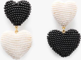 Kate Spade New York Heart You Beaded Double Drop Earrings