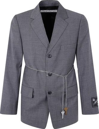 Alexander Wang Tailored Blazer With Chain