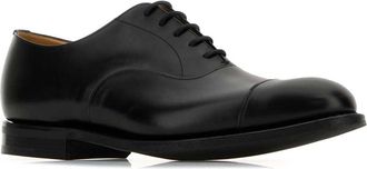 Churchs Mens Oxford Black Leather