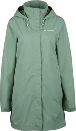 Vaude Itri 2,5 Layer Coat Regenmantel f&uuml;r Damen | t&uuml;rkis/gr&uuml;n