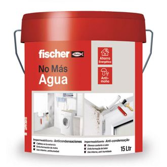 Fischer Pittura bianca antiumidit&agrave; e antimuffa per interni 15L