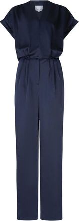 Dante6 Dames, Jumpsuits & Playsuits, Blauw, Maat: XL Satijn