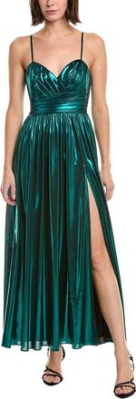 Milly Shannon Solid Metallic Dress