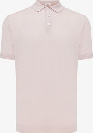 Gentiluomo Button Polo | Roze