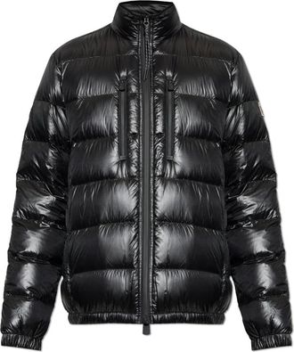 Moncler Day-Namic Jacket - Heren - Gewatteerde jassen - Zwart - 2XL - Leer - Jassen