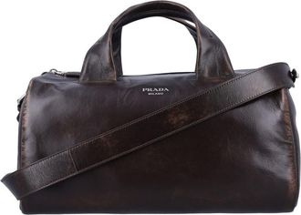 Prada Small Nappa Leather Duffle Bag
