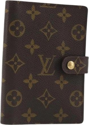 Louis Vuitton Pre-owned Day Planner Cover - Dames - Vintage Accessoires - Bruin - ONE Size - Vintage