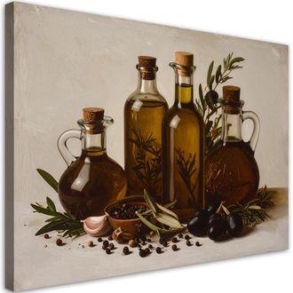 Feeby Impresi&oacute;n De Imagen, Aceite De Oliva, Hierbas Y Especias, 120x80