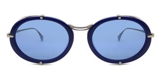 Max Mara MM0103 SELMA 90X Womens Sunglasses Blue Size 51
