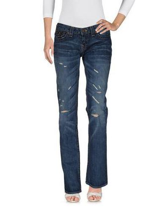 True Religion BOTTOMWEAR - Jeans on YOOX.COM