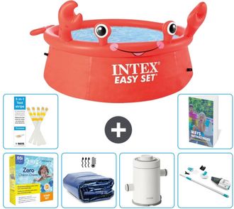 Intex Piscina Easy Set Redonda - Cangrejo - 183x51 Cm - 7-piezas S22