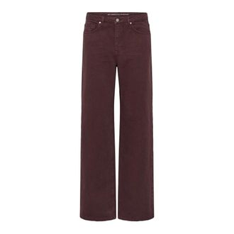 MY ESSENTIAL WARDROBE Vaqueros anchos MWLouis 175 - Jeans - Mujer - Marr&oacute;n - W28 L30
