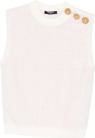 Balmain Mujer, Camisetas, Rosa, Talla: M