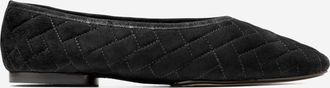 Cole Haan Womens Jasleen Quilted Ballet Flats - Black Size 10.5