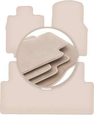 OEM Alfombrillas Beige Premium Para: Mercedes A W168 Familiar Monovolumen 2001-2005