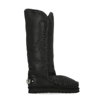 Mou Eskimo Ankle Boots - female - Mou - Winter Boots - Black - 3 UK - Shoes