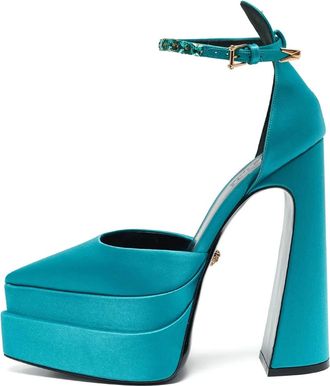 Versace Pumps con decorazione 170mm - Blu