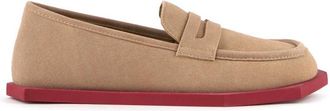 United Nude Poly Loafer Lo - unisex - Loafers - Beige - 42 EU - Leer - Schoenen