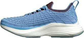 Athletic Propulsion Labs Womens Techloom Zipline Shoes In Ice Blue/burgundy/ribbed
