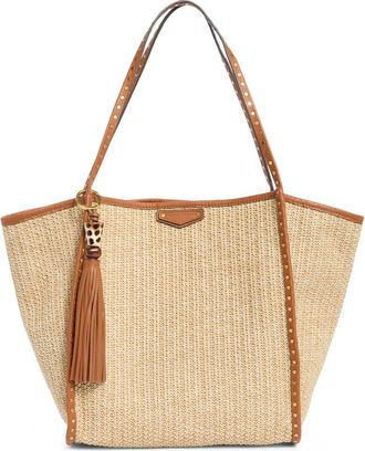Rebecca Minkoff Dylan Raffia Tote Bag in Natural at Nordstrom