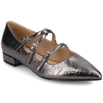 Journee Collection Womens Gretel Multistrap Ballet Pumps