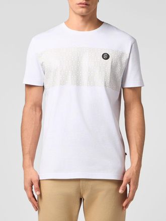 Billionaire Boys Club T-shirt slim fit in cotone con logo a contrasto sul petto