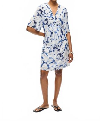 Inwear Hilda Mini Dress In Blue Blurred Flowerfield