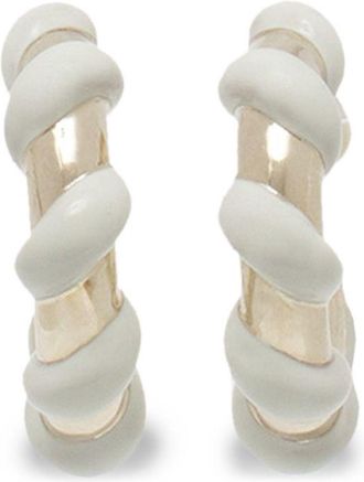 Lanvin Orecchini a cerchio Twist - Oro