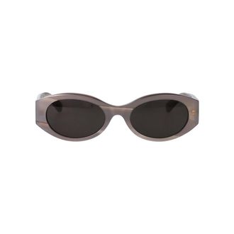 Balenciaga Nano Round AF Sunglasses - female - Balenciaga - Sunglasses - Gray - 53 MM - Accessories