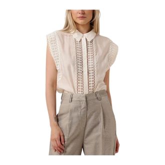Copenhagen Muse Cmmolly Shirt - Dames - Blouses & Shirts - Wit - Maat: M Poliester