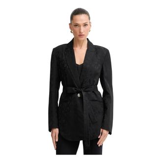 Pinko Mujer, Chaquetas, Negro, Talla: L