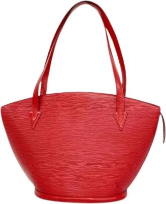 Louis Vuitton Pre-owned Handbags, female, Red, Size: ONE SIZE Pre-owned Vintage Handbag