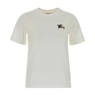 Burberry Dames, Tops, Wit, Maat: M