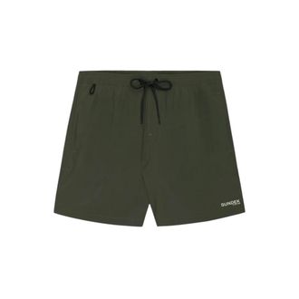 Sundek Iconic Taffeta Mid-Length Boardshort - Swimwear - Hombre - Verde - L