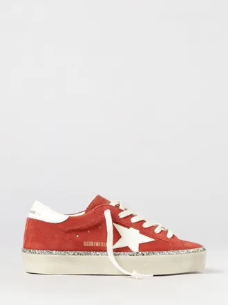 Golden Goose Sneakers Hi Star in pelle scamosciata con suola platform vissuta