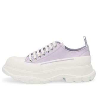 Alexander McQueen (WMNS) Alexander McQueen Tread Slick Sneakers Lilac White 697072W4T315401