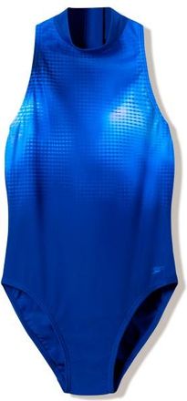 Speedo Print Hydrasuit Swimsuit Badeanzug f&uuml;r Damen | blau
