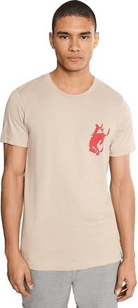 Pendleton Pendleton Whisky Vintage Logo Graphic T-Shirts Mens T Shirt Tan/Red : 2XL, Cotton