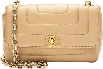 Chanel Vintage Metallic Bijoux Mini Flap Bag (Authentic Pre-Loved)