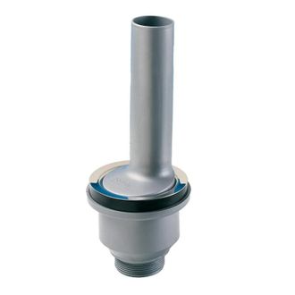Lira Tap&oacute;n De Residuos 2p Con Tubo De Rebosadero En Pp Gris, Longitud 170mm
