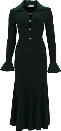 Self Portrait Midi Dress With Cut Out